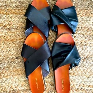 Two! Pairs of Volcom sandals